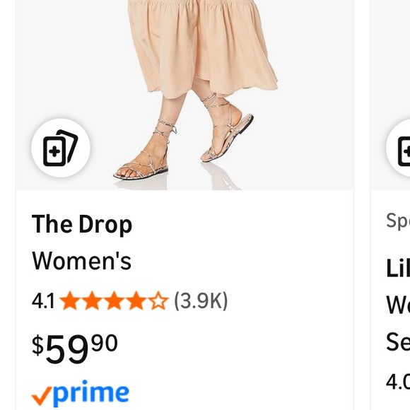 The Drop Women's Brit Tiered Ankle Maxi Tent Dress, Ginger, L - Picture 7 of 8